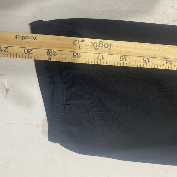 NWT Lands End Top Womens Size 1X Black Long Sleeve V-Neck Lightweight Stretch Fa - Picture 13 of 14